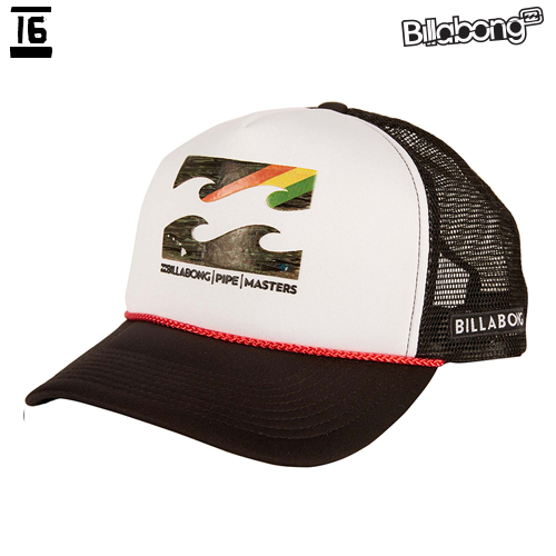 16 BILLABONG 빌라봉 SLICE PIPE TRUCKER HAT 모자 MEN MAHTESLP_WHITE