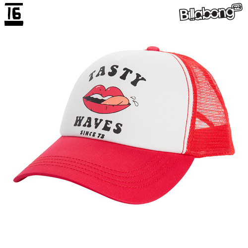 16 BILLABONG 빌라봉 TASTY WAVES HAT 모자 WOMEN JAHTETAS_HIBISCUS