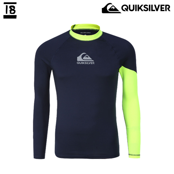 18 QUIKSILVER 퀵실버 보드숏 SECOND SKIN2 LS-NVY